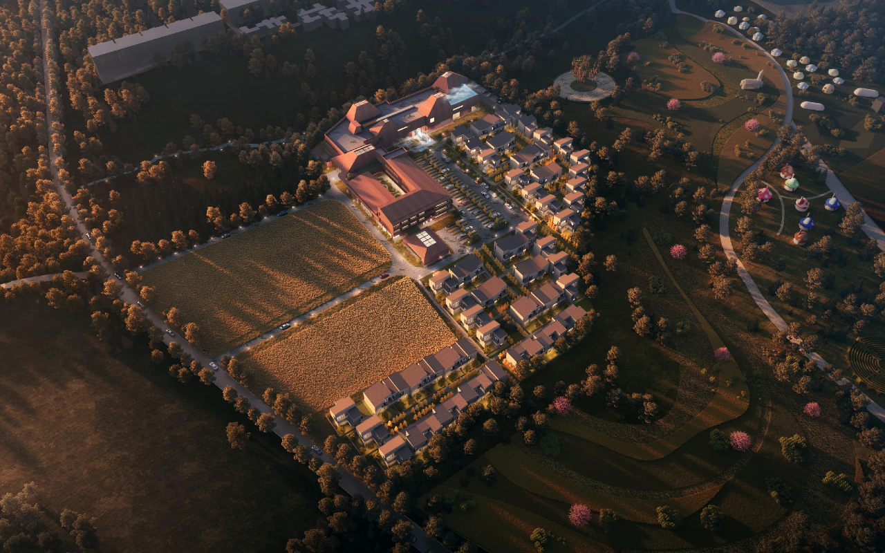 山西大同漱心峡谷温泉度假酒店